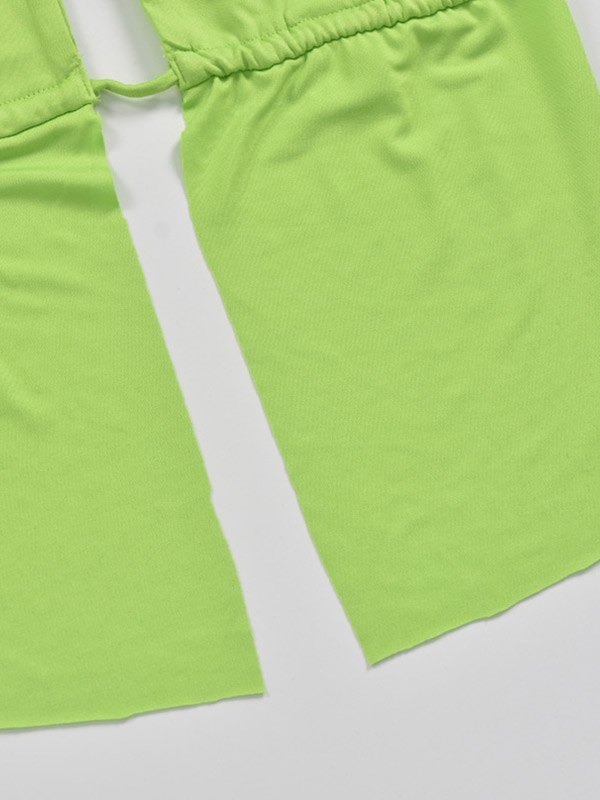 EMMIOL Open Front Halter Tank Top