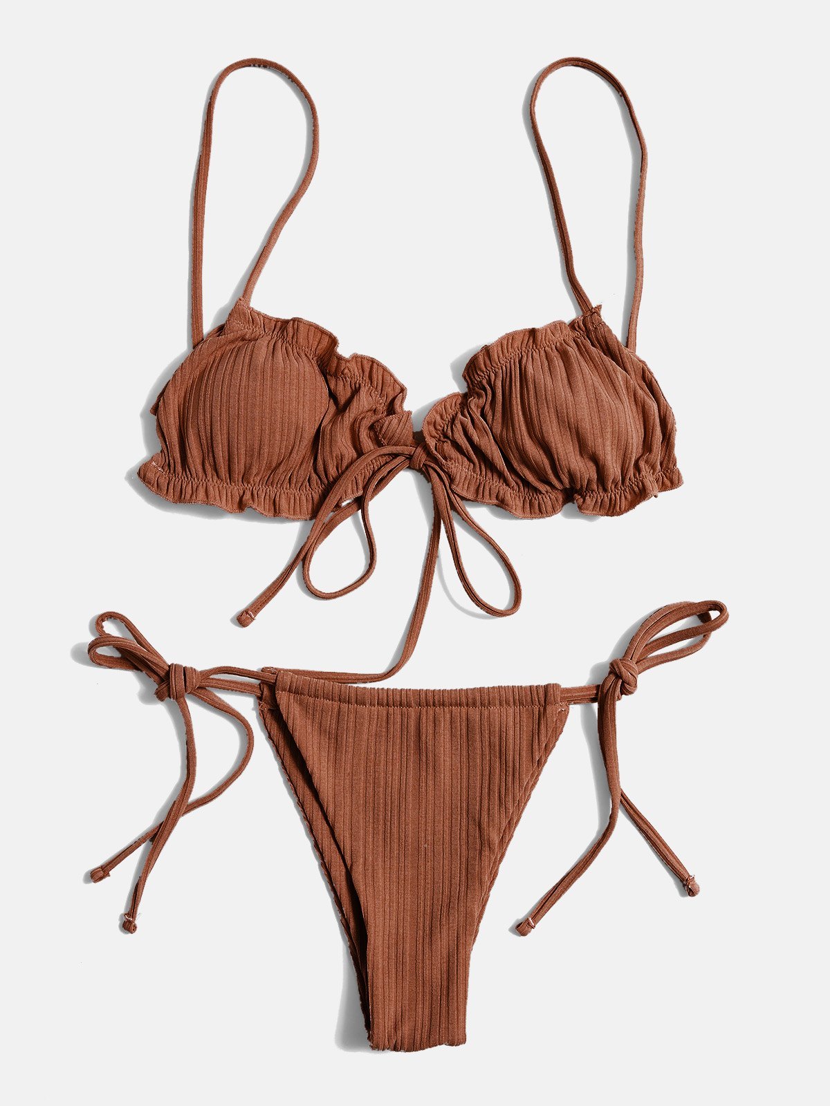 EMMIOL Schnür-Bikini-Set zum Schnüren