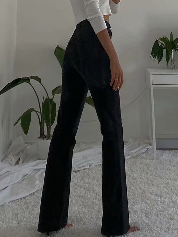 EMMIOL High Waist Bootcut Jeans