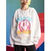 EMMIOL Sudadera Savage Smile con estampado de graffiti