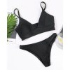 EMMIOL Traje de baño bikini fruncido