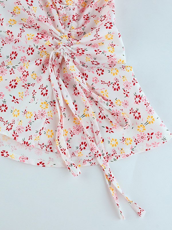 EMMIOL Ditsy Floral Slip Mini Dress