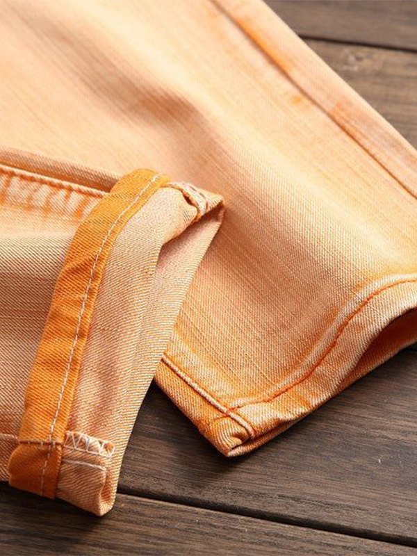 EMMIOL Vaqueros rotos desgastados para hombre