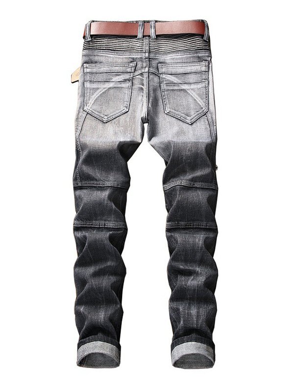 EMMIOL Herren Stretch Stacked Slim Jeans