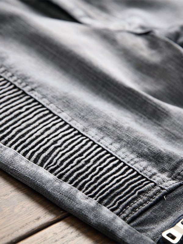 EMMIOL Herren Stretch Stacked Slim Jeans
