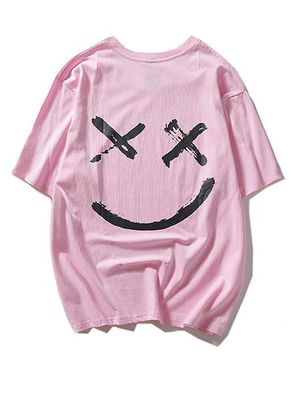 EMMIOL Camiseta extragrande Evil Smile