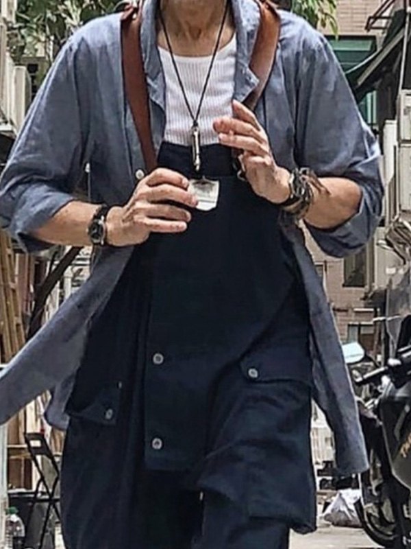 EMMIOL Monos de carga casual para hombre