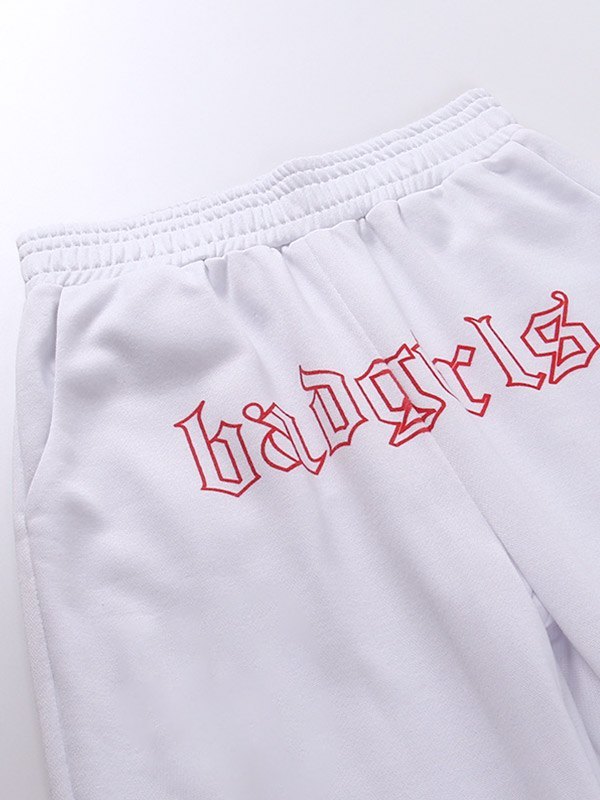 EMMIOL Pantalones Deportivos con Impresión de ángel