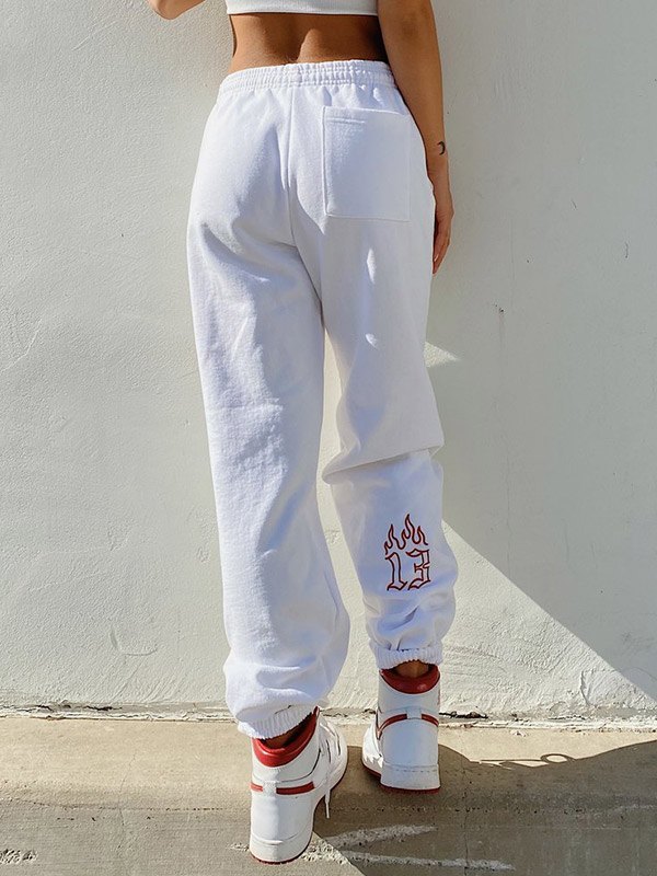 EMMIOL Pantalones Deportivos con Impresión de ángel