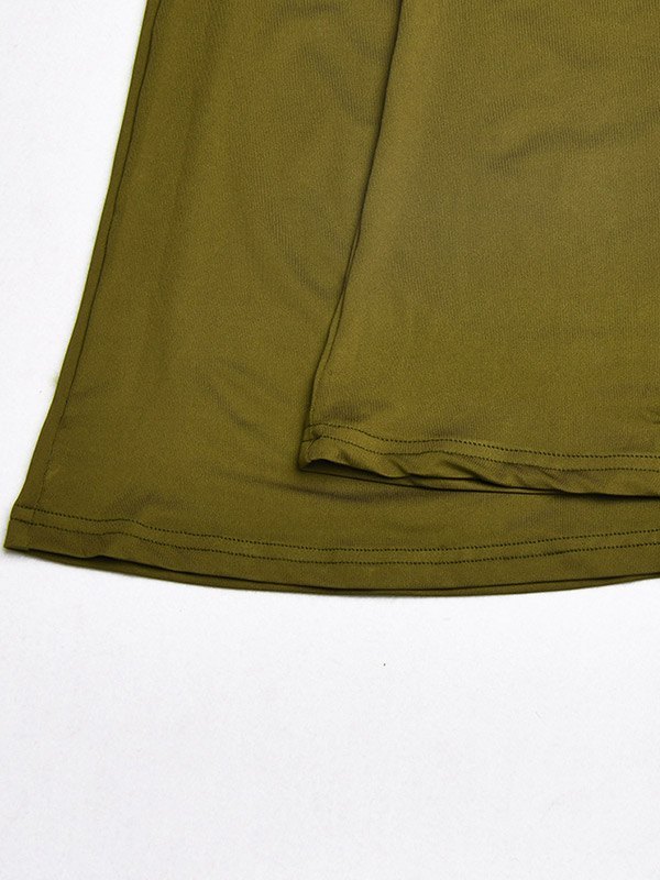 EMMIOL Conjunto de pantalones acampanados cruzados