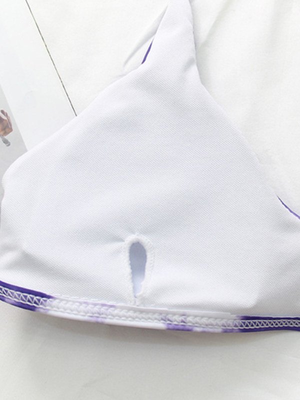 EMMIOL Tie-Dye Halter Bikini Set