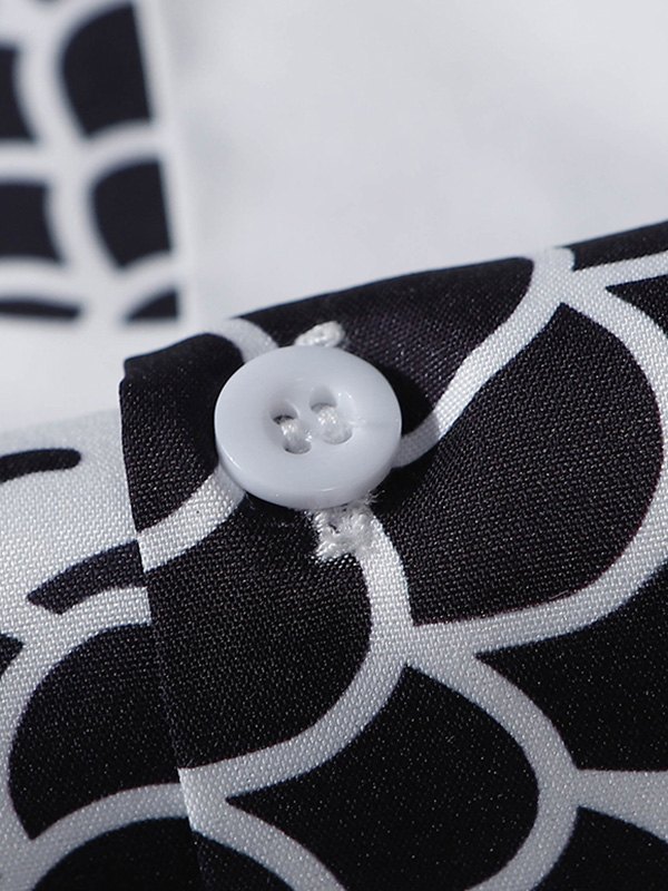 EMMIOL Camisa de piña para hombre