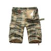 EMMIOL Men's Plaid Cargo Shorts
