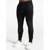 EMMIOL Pantalones jogger con parche de rodilla para hombre
