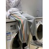 EMMIOL Herren Regenbogen gestreifte Joggerhose