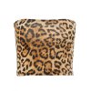 EMMIOL Leopard Stretch Bandeau Top