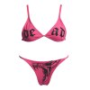 EMMIOL Set bikini con stampa serpente gotico