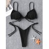 EMMIOL Schnür-Micro-Bikini-Set