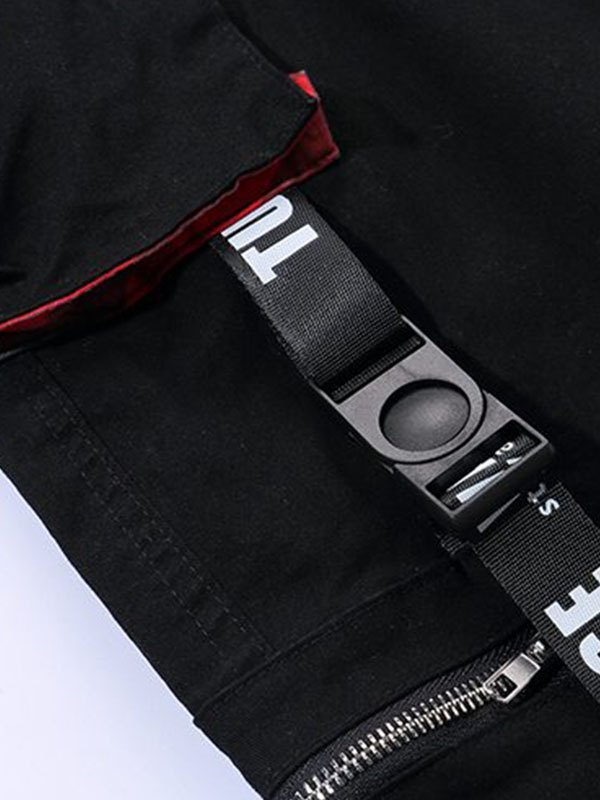 EMMIOL Pantalones cargo recortados para hombre