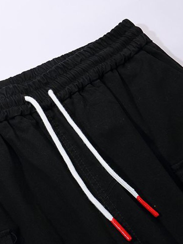 EMMIOL Pantalones cargo recortados para hombre