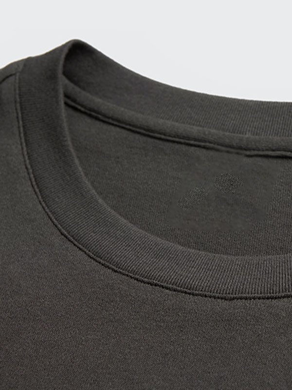 EMMIOL Camiseta con estampado abstracto para hombre