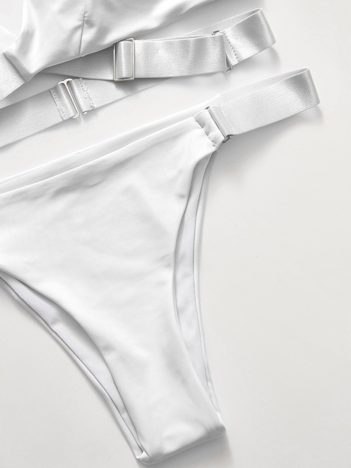 EMMIOL Conjunto de bikini con tiras cruzadas