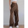EMMIOL Vintage Cord Baggy Pants