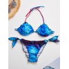 EMMIOL Underwater Mermaid Halter Three-piece Swimsuits