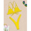 EMMIOL Bikini de triángulo recortado