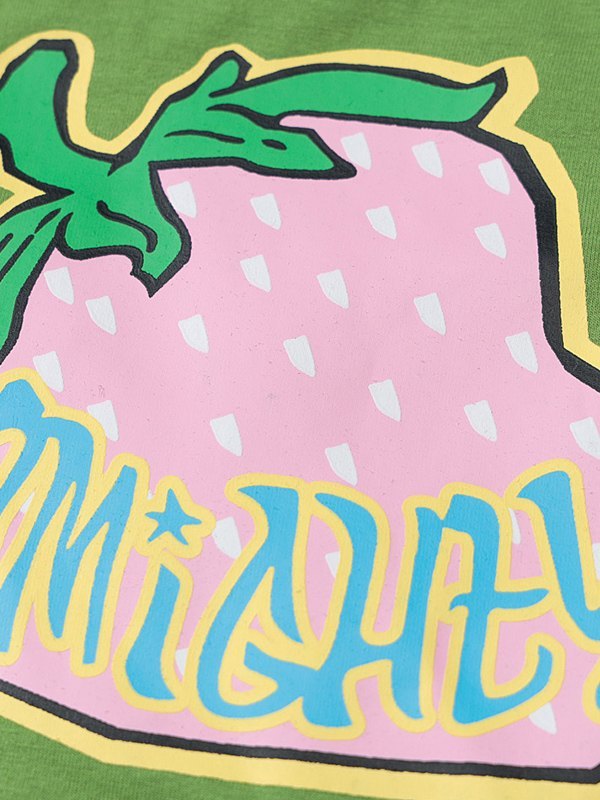 EMMIOL Strawberry Pattern Crop Tank Top