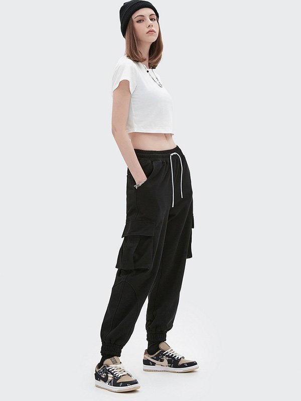 EMMIOL Solides Crop-Top