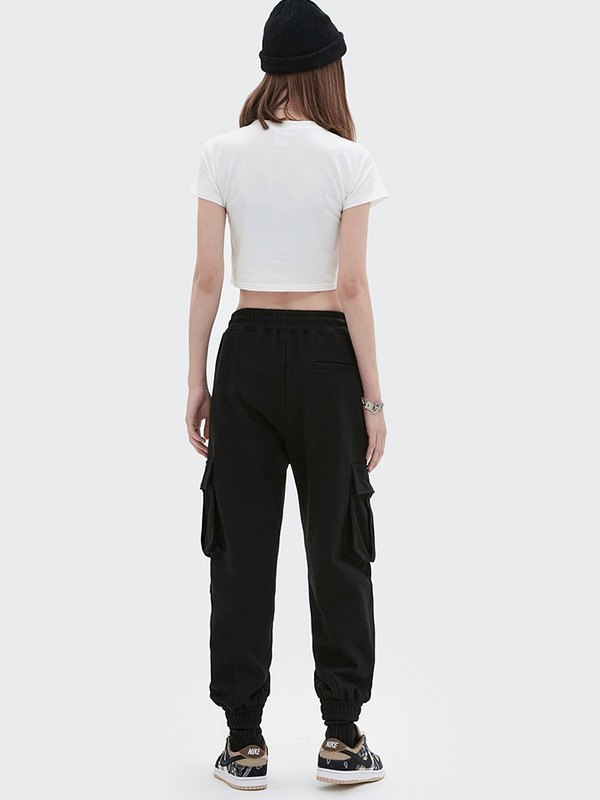 EMMIOL Solides Crop-Top