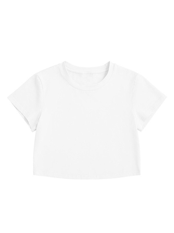 EMMIOL Solides Crop-Top