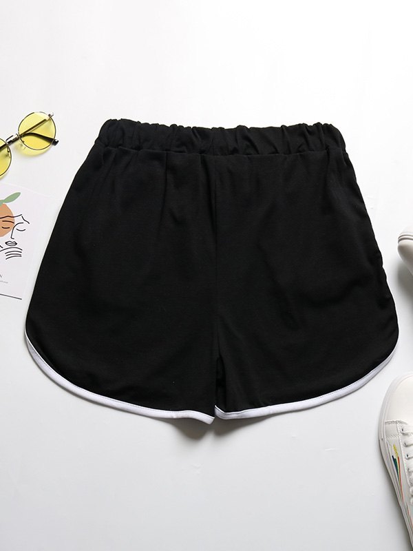 EMMIOL Shorts deportivos de cintura alta