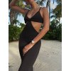 EMMIOL Cutout Cami Party Maxi Dress
