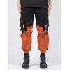 EMMIOL Pantalones cargo con bolsillo con hebilla para hombre