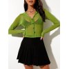 EMMIOL Camisa corta transparente