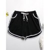 EMMIOL Shorts deportivos de cintura alta