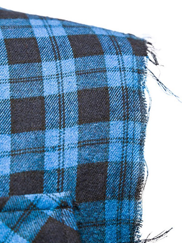EMMIOL Men's Sleeveless Plaid Shirt
