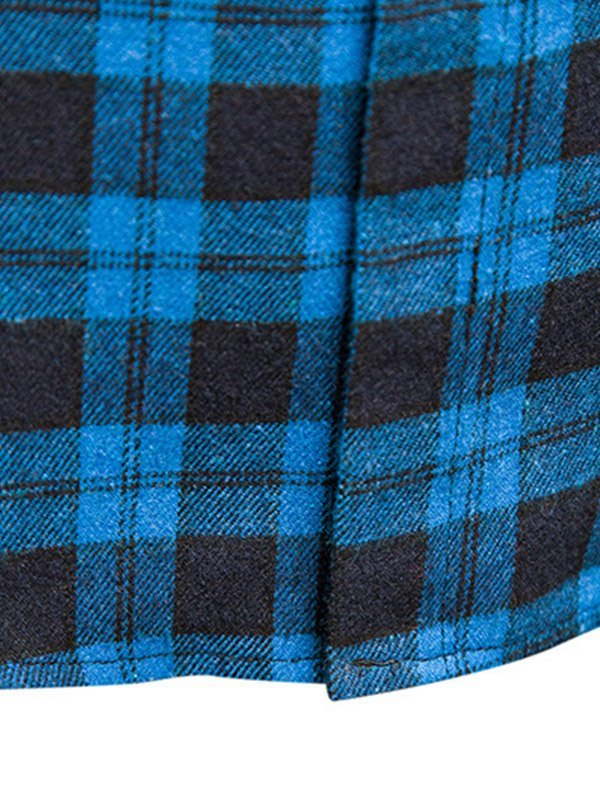 EMMIOL Men's Sleeveless Plaid Shirt