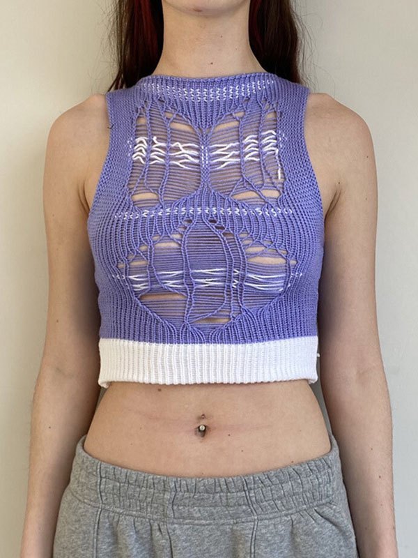 woolen crop top for ladies