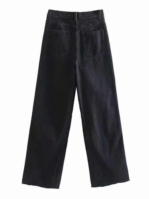 EMMIOL Light Wash Distressed Boyfriend Jeans