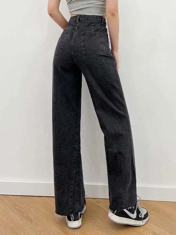 EMMIOL Light Wash Distressed Boyfriend Jeans