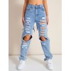EMMIOL High Rise Destroy Ripped Jeans