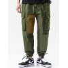 EMMIOL Herren Baumwolle Patchwork Cargohose