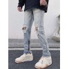 EMMIOL Men's Ripped Slim Straight Jeans