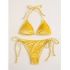 EMMIOL Costume da bagno bikini in velluto
