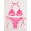 EMMIOL Costume da bagno bikini in velluto
