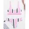 EMMIOL Stripe Bikini Swimsuit