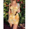 EMMIOL Butterfly Bodycon Sling Mini Dress